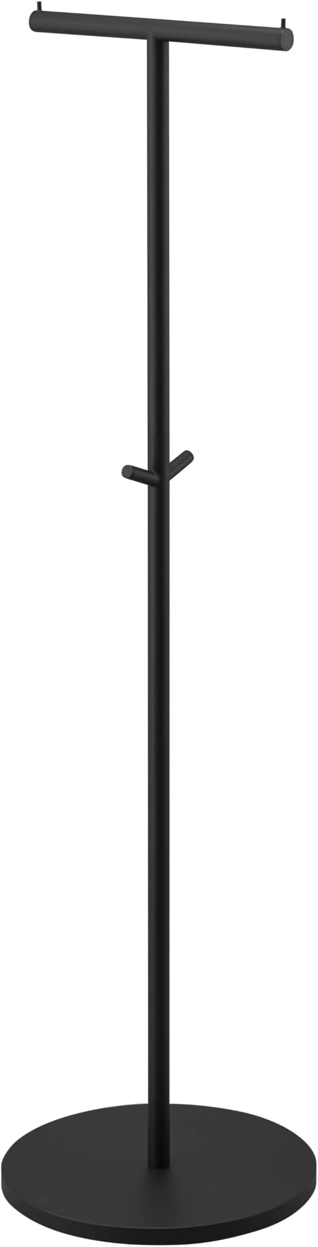 Amazon.co.jp: ポールハンガー ブラック 約W36.5XD36.5XH140cm コート